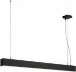 GLENOS pendant, 52W, 4000K, 1m, black 1001403 | 4024163196970