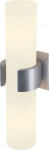 DENA II wall light, alu brushed , glass partially frosted, 2x E14, max. 2x 40W 147529 | 4024163105767