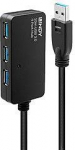 CABLE USB3 EXTENSION HUB 10M/ACTIVE 43159 LINDY 43159 | 4002888431590