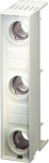 Busbar mounting 63 A, 3-pole for D02-fuse links. For assembly on busbar. 22002424 | 4012591105152