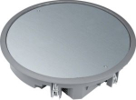 cover lid R10 round for 10 devices for flooring 5 mm steel grey VDR10057011 | 4012002244326