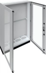 Steel enclosure, Univers, glazed door IP55 CL1, 1850x1050x275 mm, plinth H100 mm FR24K1 | 3250616004153