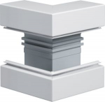 External corner of base profile for BRA 68x170mm lid 80mm of alu traffic white BRA6517039016 | 4012740014120