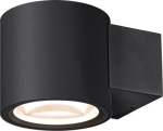 OCULUS WL PHASE, Wall-mounted light black 8.5W 570lm 2000-3000K CRI90 100&deg; Dimmable 1006307 | 4024163263863
