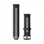 GARMIN Forerunner Watch Band, Black/Powder Gray with Slate Hardware aksessuaarid 010-11251-9Y