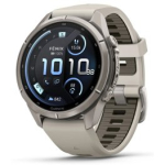 GARMIN Fenix 9 Pro 43mm AMOLED inReach, Titanium Gray/Dark Sandstone spordikell 010-04335-81