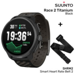 SUUNTO Race 2, Titanium Black + SHRM2, Smart Heart Rate Belt 2, size M/L spordikell SS051202000 / SS051638000