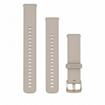 GARMIN Quick Release Band 18mm French Gray with Soft Gold Hardware aksessuaarid 010-13256-02