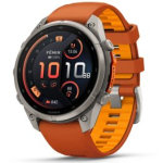 GARMIN Fenix 9 Pro 47mm AMOLED inReach, Titanium Autumn Orange/Spark spordikell 010-04336-01