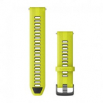 GARMIN Forerunner Watch Band, Amp Yellow/Black with Slate Hardware aksessuaarid 010-11251-AE