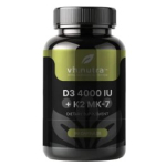 Vital Harmony D3 4000 + K2 - 90 Capsules toidulisand VitalHarmony D3 4000 + K2 - 90 kapsulas_2
