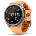 GARMIN Fenix 9 Pro 43mm AMOLED inReach, Titanium Shell/Atmosphere spordikell 010-04335-01