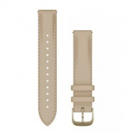 GARMIN Quick Release Band 18mm, Light Sand Leather with Cream Gold Hardware aksessuaarid 010-12932-60
