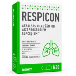ICONFIT Respicon - Atbalsts plau&scaron;ām un elpceļiem, N30 toidulisand ICF-RESPICON