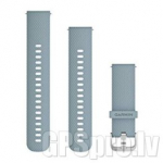 GARMIN Quick Release Band 20mm, Sea Foam with Silver Hardware aksessuaarid 010-12691-06