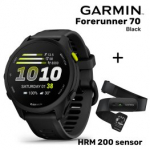 GARMIN Forerunner 70, Black + HRM 200 sensor spordikell 010-04307-00 / 010-13388-00