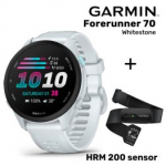 GARMIN Forerunner 70, Whitestone + HRM 200 sensor spordikell 010-04307-01 / 010-13388-00