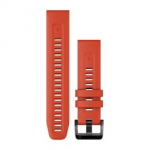 GARMIN QuickFit Band 22mm, Flame Red Silicone aksessuaarid 010-13111-04