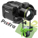 PIXFRA TAURUS PFI-T650LRF 640&times;512 50mm 1x-8x 50Hz Wi-Fi + gift ESKy E50 trail camera thermal imaging attachment PFI-T650LRF / ES-E50G