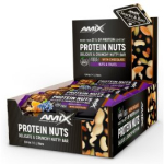 AMIX Protein Nuts Crunchy Nutty Bar 20x40g, Nuts & Fruits sportlik toitumine 766.3x20