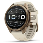 GARMIN Fenix 9 Pro 43mm AMOLED, Gold Titanium Cream/Fog Gray spordikell 010-04335-26