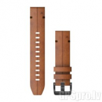GARMIN QuickFit Band 22mm, Chestnut Leather aksessuaarid 010-12863-05