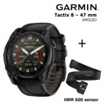 GARMIN Tactix 8 &ndash; 47 mm, AMOLED + HRM 600 spordikell 010-03405-01 / 010-13383-00