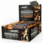 AMIX Protein Nuts Crunchy Nutty Bar 20x40g, Peanut Caramel sportlik toitumine 766.2x20