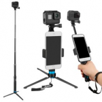 TELESIN Selfie stick / tripod for sport cameras aksessuaarid GP-MNP-090-S