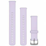 GARMIN Quick Release Band 18mm, Periwinkle Silicone with Silver Hardware aksessuaarid 010-13406-01