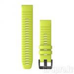 GARMIN QuickFit Band 22mm, Amp Yellow Silicone aksessuaarid 010-12863-04