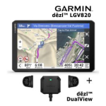 GARMIN dēzl&trade; LGV820 + dēzl&trade; DualView GPS navigeerimine 010-02925-15 / 010-02979-00