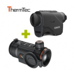 THERMTEC KIT Cyclone 315 Thermal Monocular + HUNT 650 Pro Thermal Clip-On termokaamerad