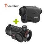 THERMTEC KIT Cyclone 325 Thermal Monocular + HUNT 650 Pro Thermal Clip-On termokaamerad