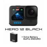 GOPRO HERO12 Black + Enduro Battery sportkaamerad CHDHX-121-RW / ADBAT-011