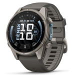 GARMIN Fenix 9 43mm AMOLED, Titanium Pebble gray spordikell 010-04761-11
