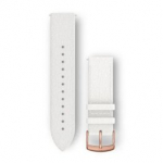 GARMIN Quick Release Band 20mm, White Italian Leather with 18K Rose Gold PVD Hardware aksessuaarid 010-12691-0B