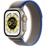 APPLE Watch Ultra GPS + Cellular, 49mm Titanium with Blue/Gray Trail Loop - M/L spordikell