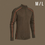 NORTHERN HUNTING ASTHOR KAL BROWN long sleeved women t-shirt, size M/L Охотничья одежда для женщин 606872-BR-ML
