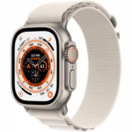 APPLE Watch Ultra GPS + Cellular, 49mm Titanium with Starlight Alpine - Small spordikell