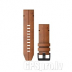 GARMIN QuickFit Band 26mm, Chestnut Leather aksessuaarid 010-12864-05