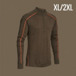 NORTHERN HUNTING ASTHOR KAL BROWN long sleeved women t-shirt, size XL/2XL Охотничья одежда для женщин 606872-BR-XL2XL
