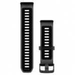 GARMIN Quick Release Band 22mm, Translucent Black/Black with Slate Hardware aksessuaarid 010-11251-AT