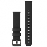 GARMIN Quick Release Band 20mm, Black Silicone with Black Hardware aksessuaarid 010-13439-00