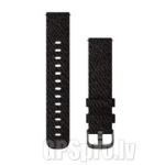 GARMIN Quick Release Band 20mm, Black Pepper Woven Nylon with Slate Hardware aksessuaarid 010-12924-13