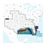 GARMIN U.S. South - Lakes, Rivers and Coastal Marine Charts Garmin Navionics Vision+&trade; | NVUS006R sonari kaart 010-C1290-00