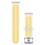 GARMIN Quick Release Band 20mm, Translucent Bone/Mango with Silver Hardware aksessuaarid 010-11251-AS