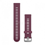 GARMIN Quick Release Band 20mm, Berry Silicone Band with Stainless Steel Hardware aksessuaarid 010-11251-1W