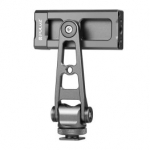 Puluz Rotation cold shoe phone clamp holder(black) aksessuaarid PU3207B