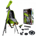 Bresser JUNIOR lens telescope 70/400 with backpack in green colour teleskops 8850610B4K000